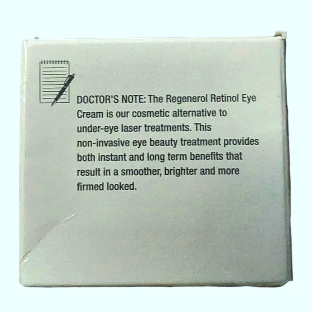 Consult Beaute Regenerol Retinol Line Minimizing Orbital Eye Cream, NIB